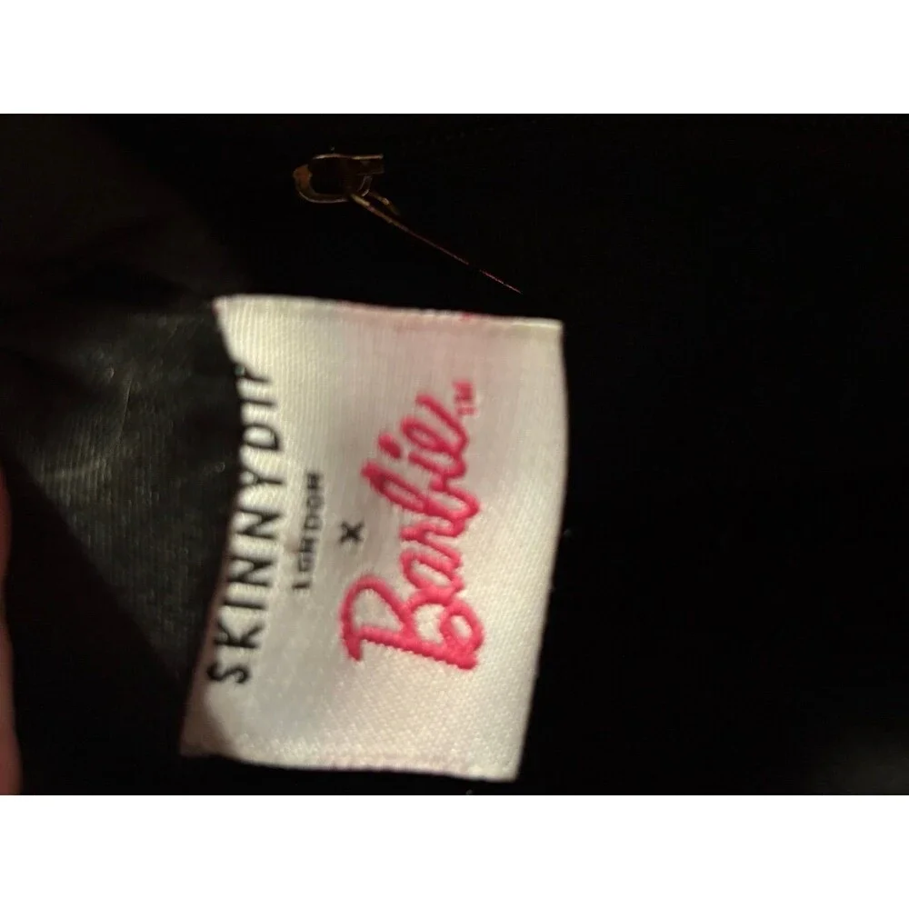 Barbie x Skinnydip Pink Plush Fluffy tote bag